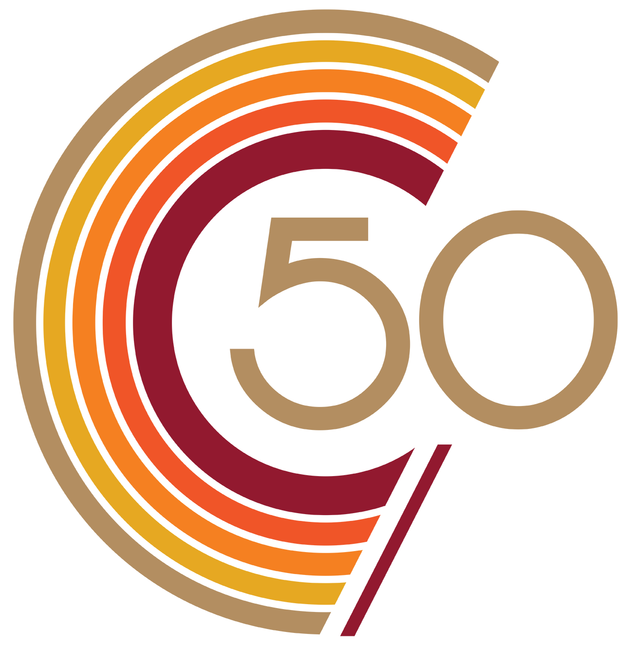 Concordia 50 years logo